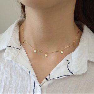 Jewelry - Simple Choker Necklace Small Circles Jewelry - Simple Choker Necklace Small Circles